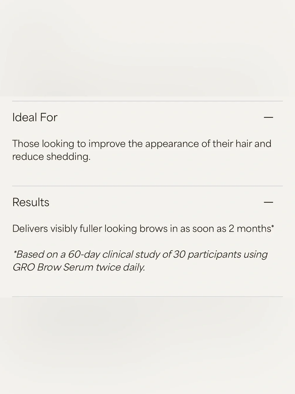 NEW: VEGAMOUR GRO Brow Serum - Blush Pink bought 8/10